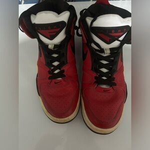 Nike Red and Black Athletic Shoes
